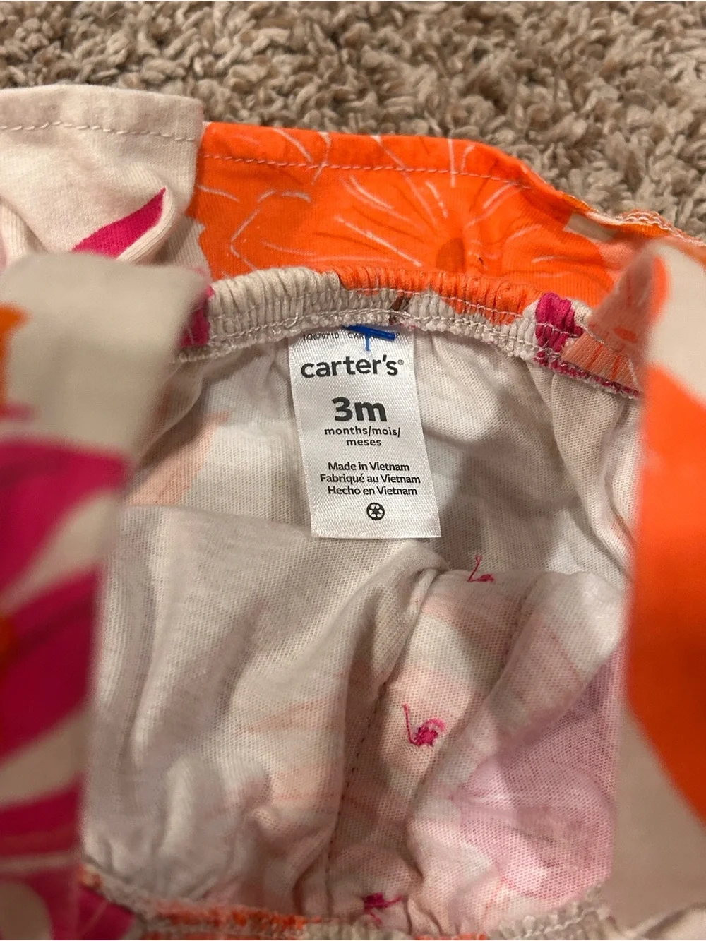 Girls summer lot of 6 clothes 0-3 months